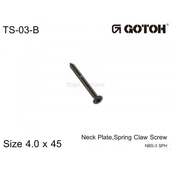 น๊อต Neck Plate Gotoh TS-03-B 4x45
